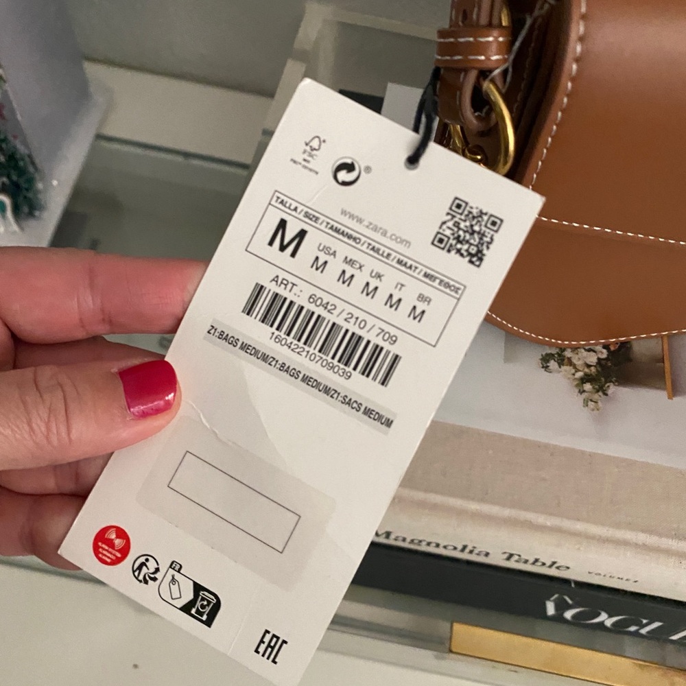 Tan Zara bag - Picture 4 of 6